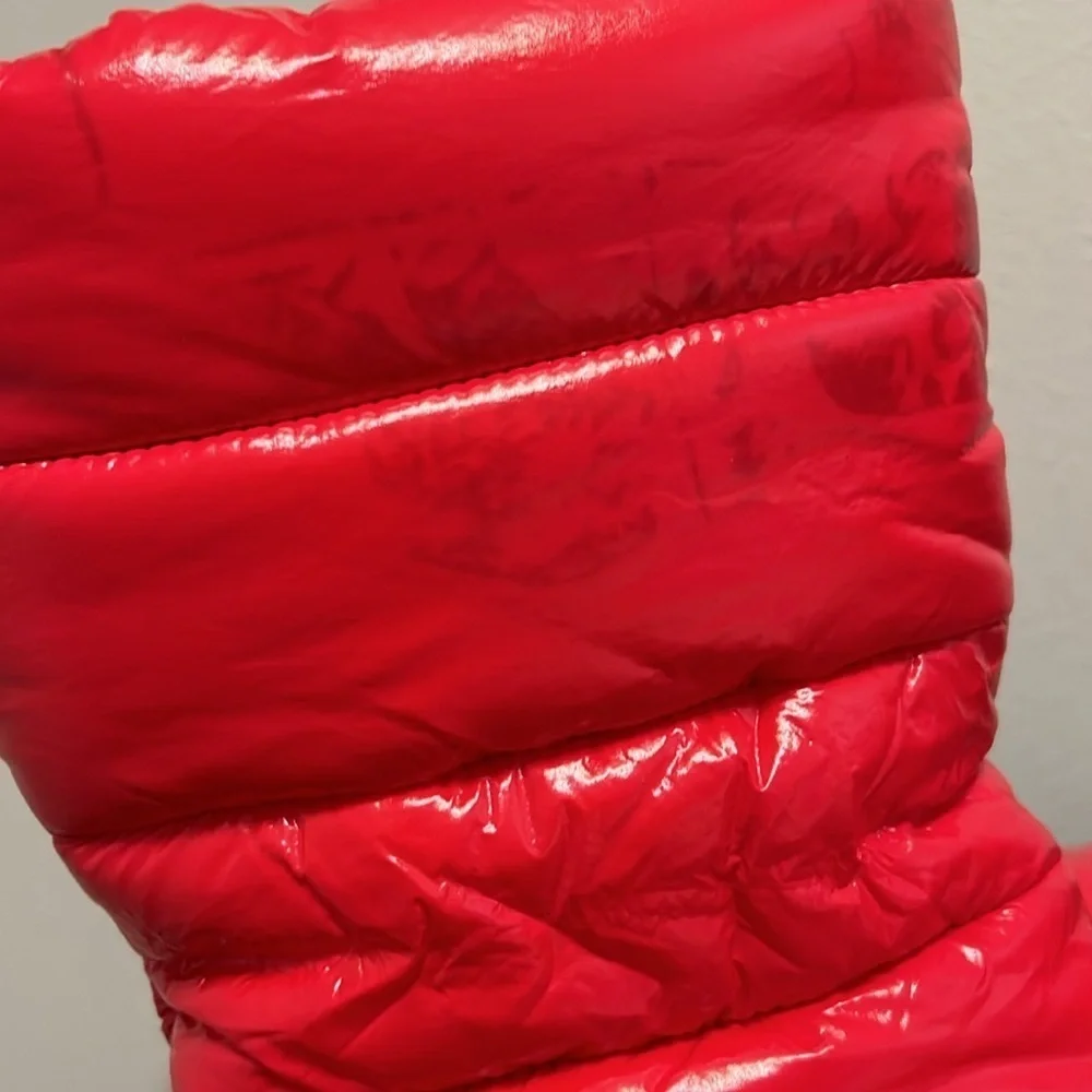 NWOT Jeffrey Campbell Snowed 2 Red retro puffer boot. Women’s 8. See photos. - Picture 8 of 9